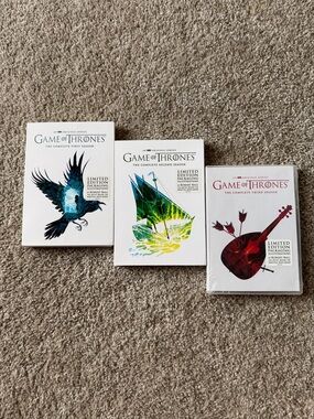 Game of Thrones DVDs Seasons 1-3